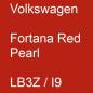 Preview: Volkswagen, Fortana Red Pearl, LB3Z / I9.